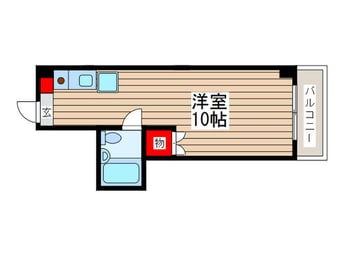 間取図 立川パレス527