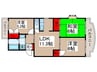 ジュネ向山２番館 3LDKの間取り