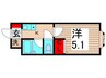 グレイスハイツ東綾瀬 1Kの間取り