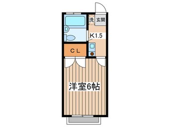 間取図 ア－ビ－ハイツ