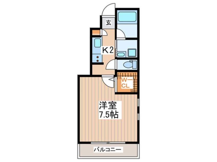 間取図 ベルフォーレ参番館
