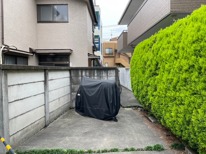 バイク置き場 ベルフォーレ参番館
