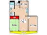 サンパーク平尾１７ 3LDKの間取り