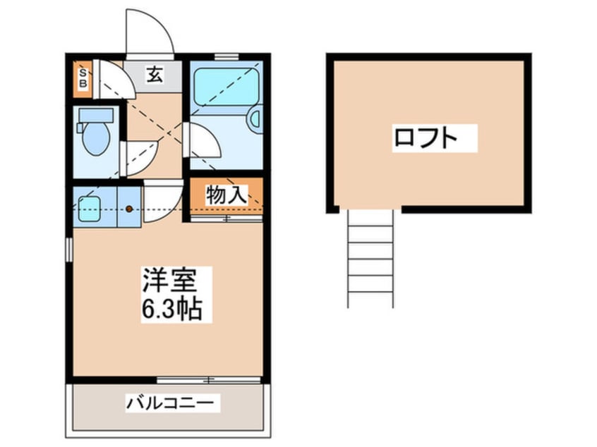 間取図 カーサ・リモーネ