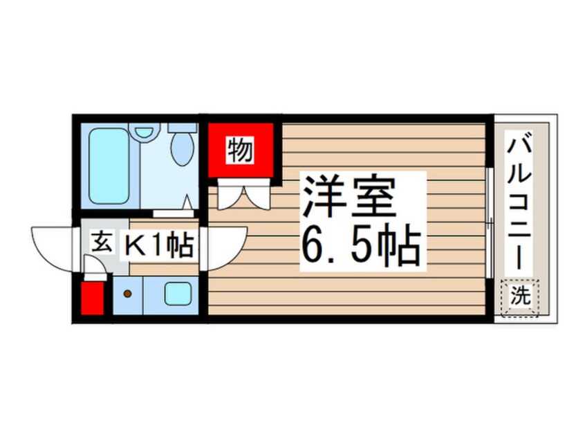 間取図 プチメゾン前原