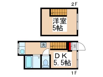 間取図 オリ－ブ国立