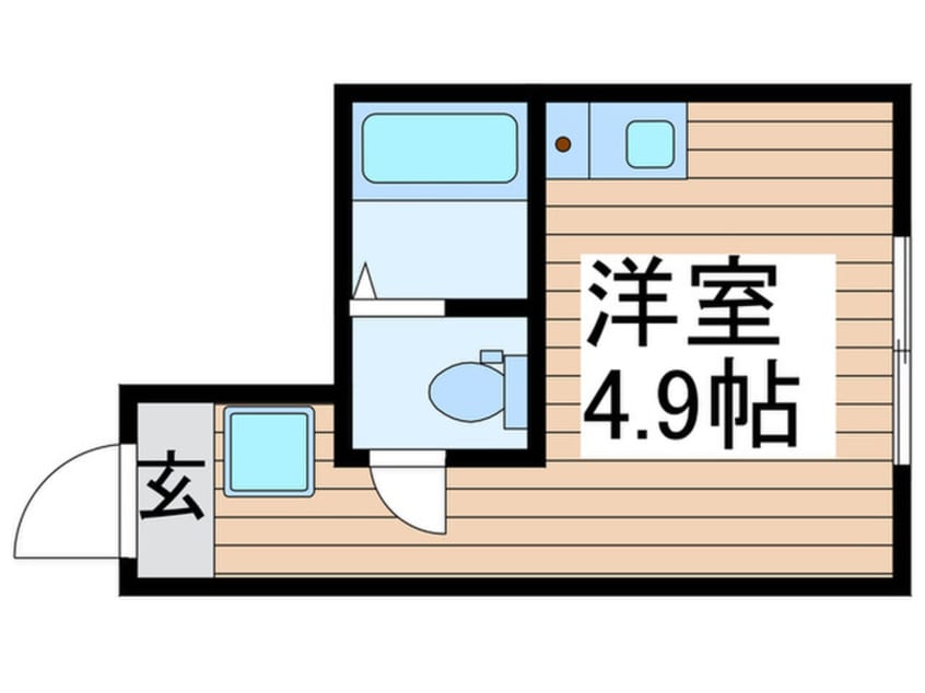 間取図 グローリア北千住