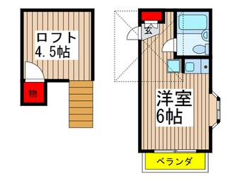 間取図 ルイハイム北方