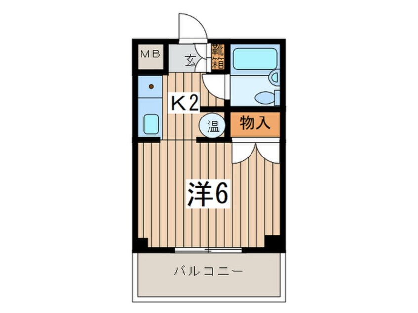 間取図 ウエストグレイン