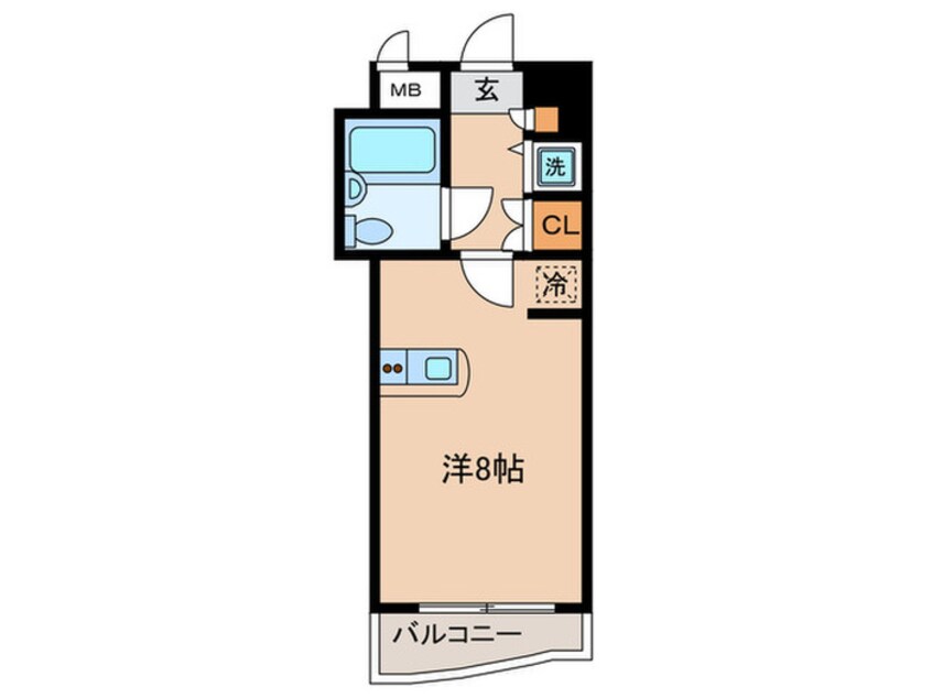 間取図 ワコーレ五反田