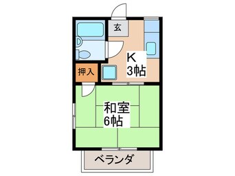 間取図 ハイツイガラシ