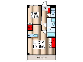 間取図 ル・リベルテ