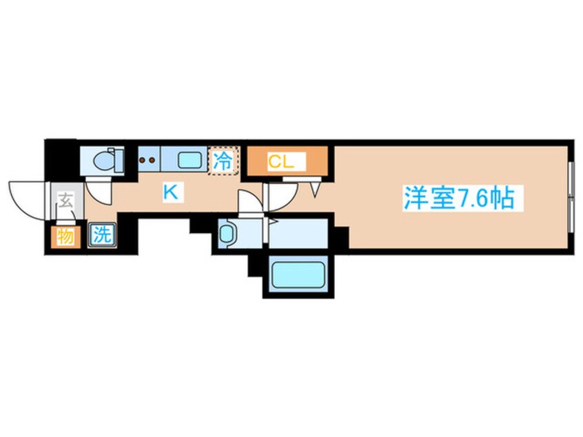 間取図 エルファーロ中野富士見町