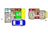 船橋市旭町２丁目戸建 3DKの間取り