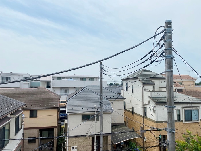 室内からの展望 グリ－ンロ－ド鷺宮Ⅱ