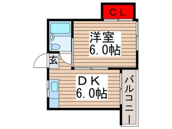 間取図 ホワイトハイツ