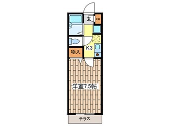 間取図 サニ－サイド上北沢