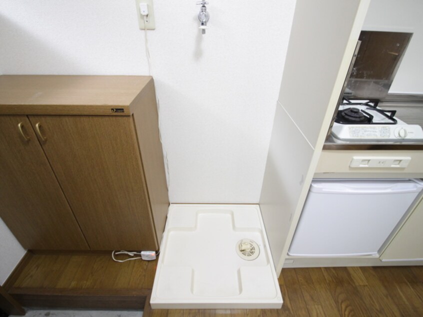 洗濯機置場 ドミ－ル飯田