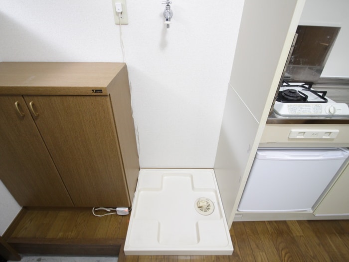 洗濯機置場 ドミ－ル飯田