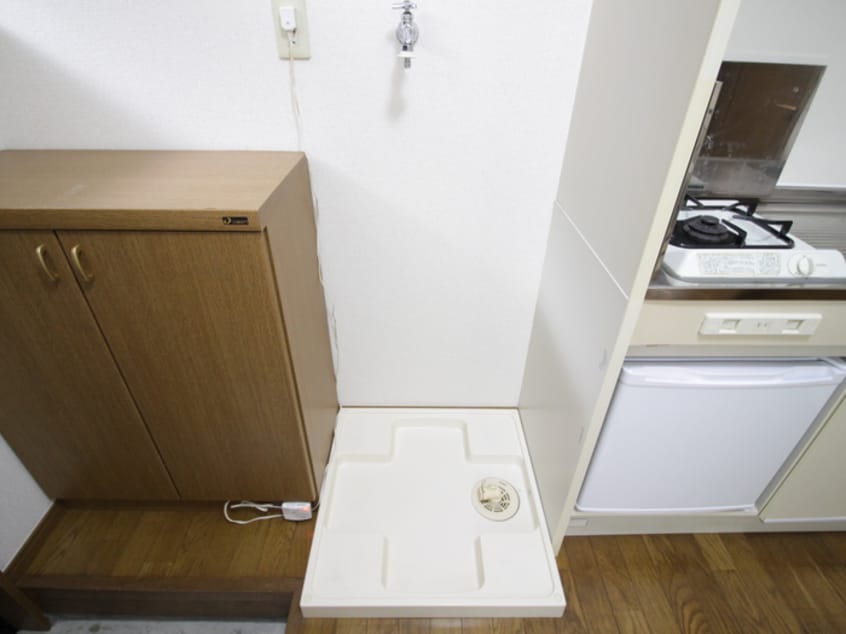 洗濯機置場 ドミ－ル飯田