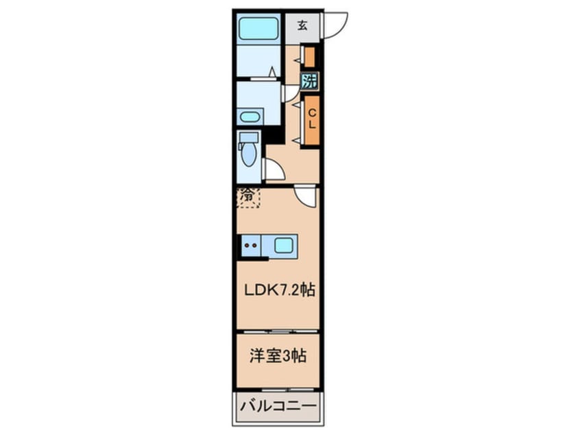 間取図 ヴィラ鷺沼