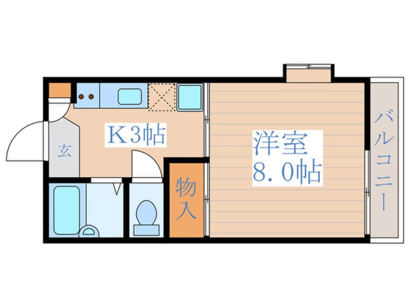 間取図 マエパコーポ