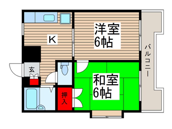 間取り図 プレンディ南柏