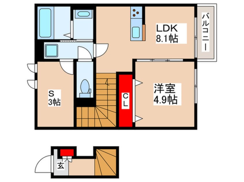 間取図 シャトームラシュウⅡ
