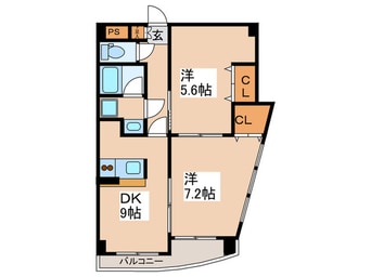 間取図 プロデフォンテ