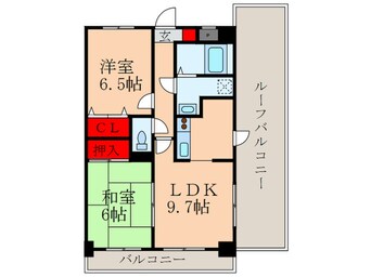 間取図 三高ツインタワー ノース