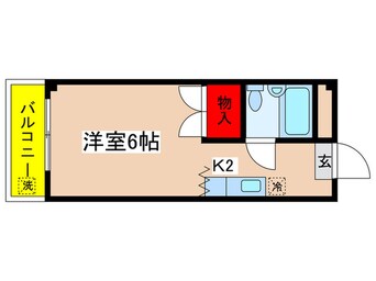 間取図 サンアベニュー四ツ木