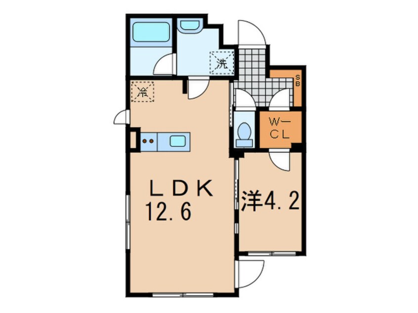 間取図 MDM駒沢大学