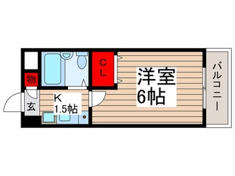 間取図 シティクレスト津田沼