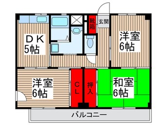 間取図 ビレッジハウス山崎３号棟