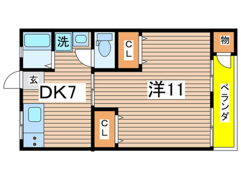 間取図 佐登屋興産第１ビル