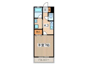間取図 クラ－ジュリヴ