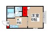 スト－クヒルズ 1Kの間取り