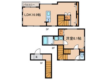 間取図 グランルーチェ上十条