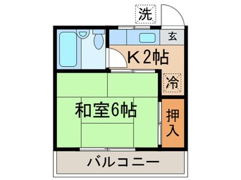 間取図 風間アパート