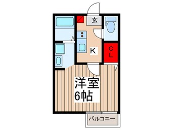 間取図 ボヌール大和田