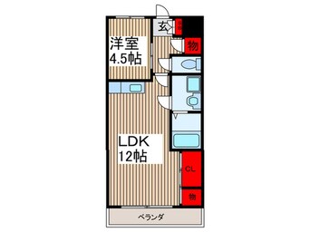 間取図 ブランド－ル壱番館