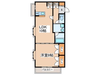 間取図 サンライズ国立