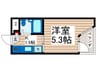 メゾン・ド・シプレ－ム 1Kの間取り