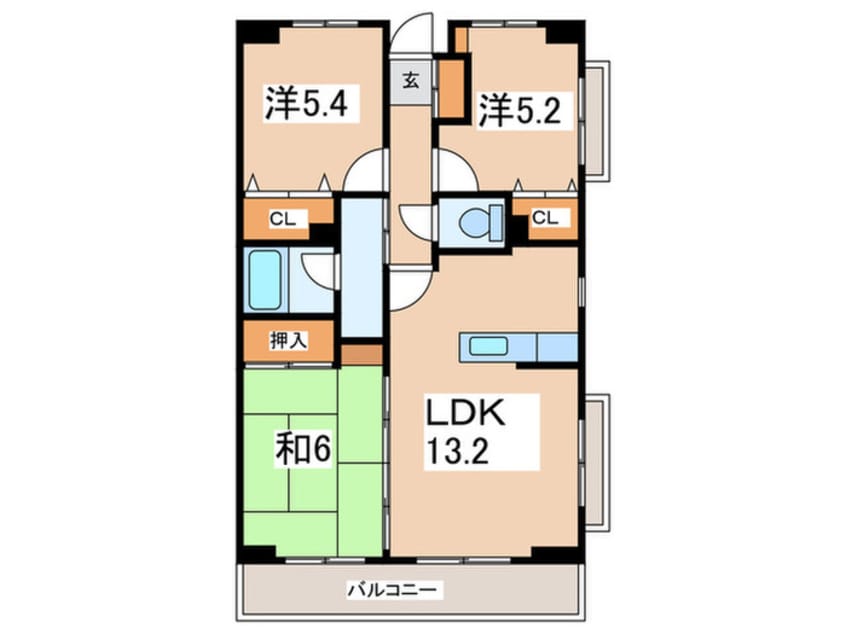 間取図 アルテール戸塚