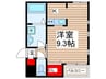 ブライトヒルズ幕張 1Kの間取り