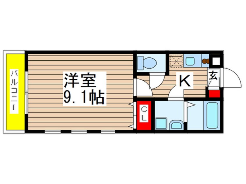 間取図 ブライトヒルズ幕張