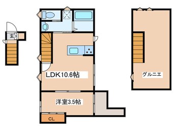 間取図 サンライズ百草園B棟