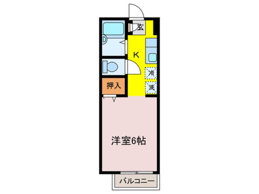 間取図 パ－クモ－メント（１Ｆ）