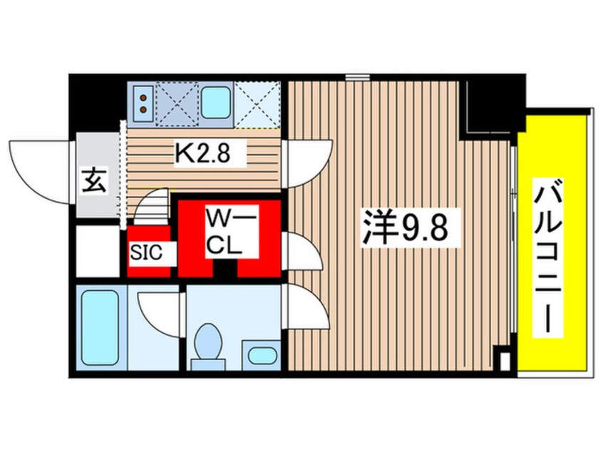 間取図 コンフォリア両国DEUX
