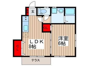 間取図 サンタフェ